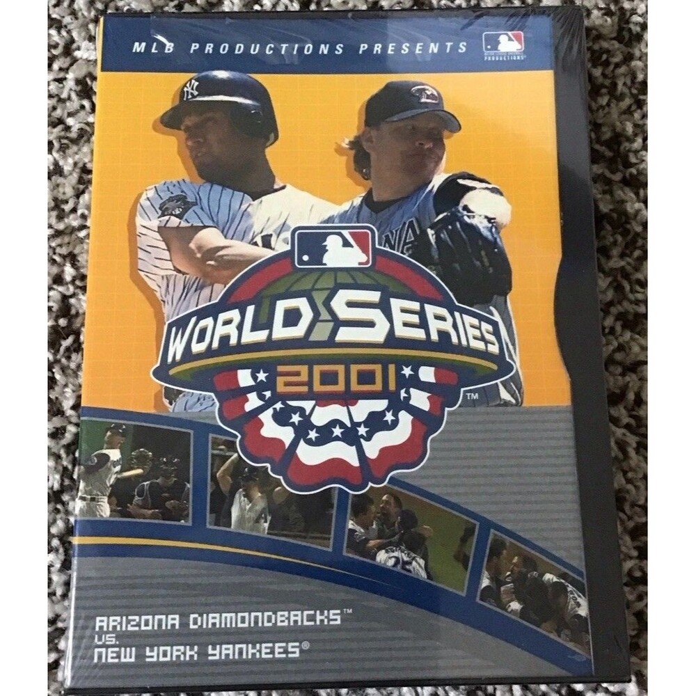 MLB 2001 World Series DVD - Arizona Diamondbacks vs New York Yankees NEW, SEALED